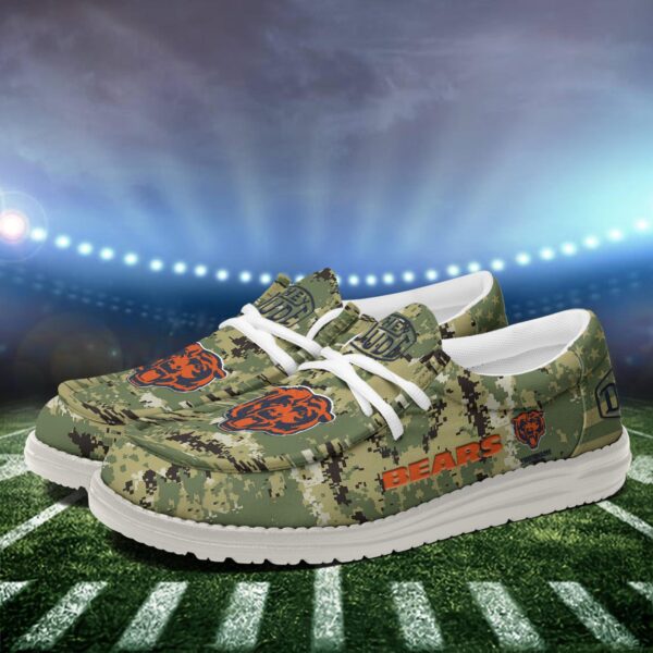 Tubopro Chicago Bears Personalized Hey Dude Shoes For Men And Women - Image 3