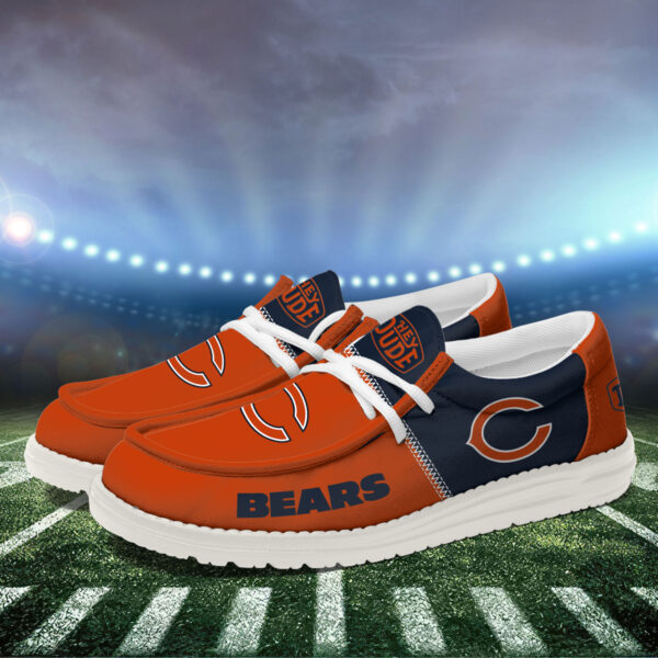 Tubopro Chicago Bears Personalized Hey Dude Shoes For Men And Women - Image 3