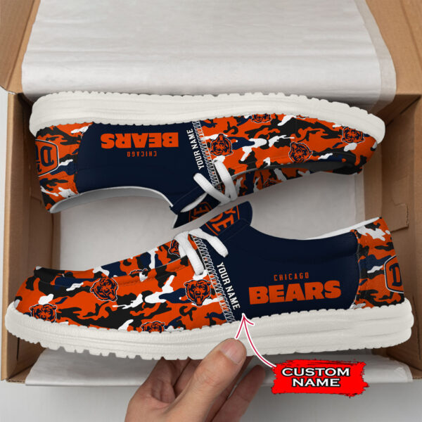 Tubopro Chicago Bears Personalized Hey Dude Shoes For Men And Women - Image 2