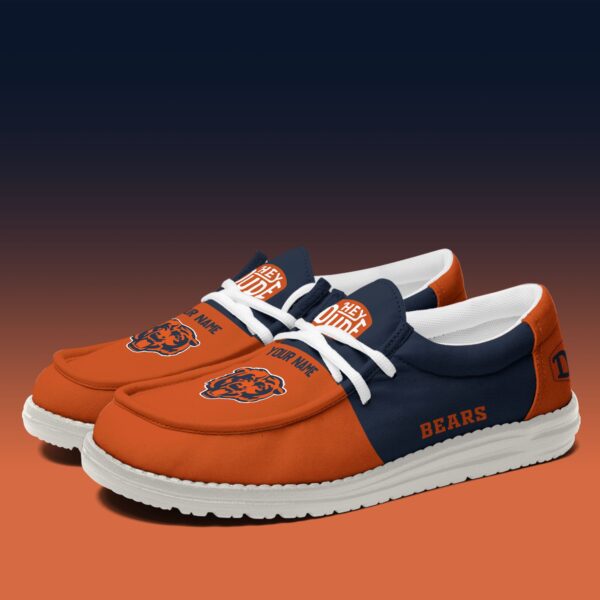 Tubopro Chicago Bears Personalized Hey Dude Shoes For Men And Women - Image 3