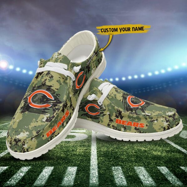 Tubopro Chicago Bears Personalized Hey Dude Shoes For Men And Women