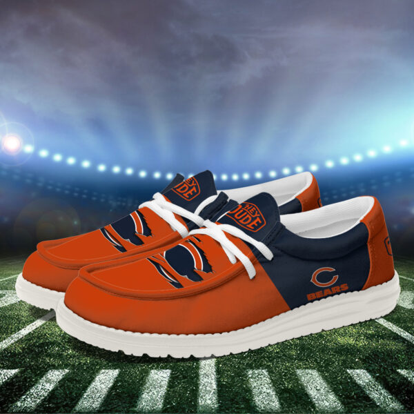 Tubopro Chicago Bears Personalized Hey Dude Shoes For Men And Women - Image 2