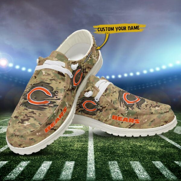 Tubopro Chicago Bears Personalized Hey Dude Shoes For Men And Women