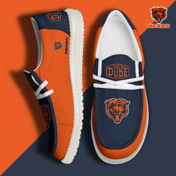 Tubopro Chicago Bears Personalized Hey Dude Shoes For Men And Women