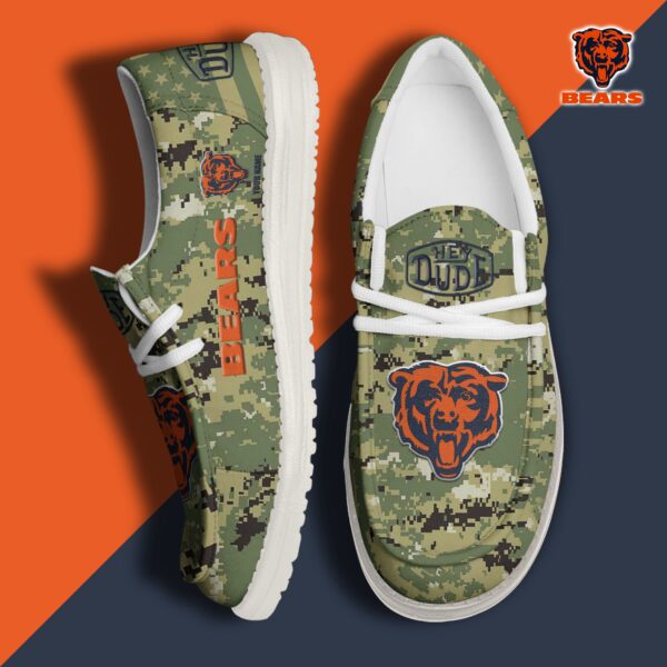 Tubopro Chicago Bears Personalized Hey Dude Shoes For Men And Women