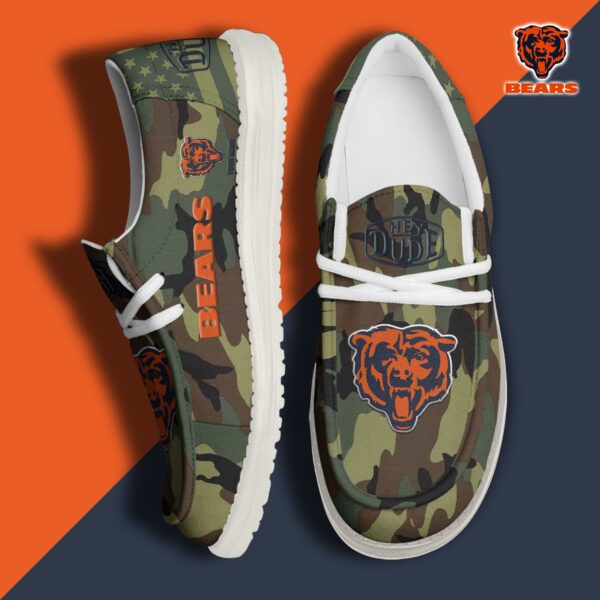 Tubopro Chicago Bears Personalized Hey Dude Shoes For Men And Women