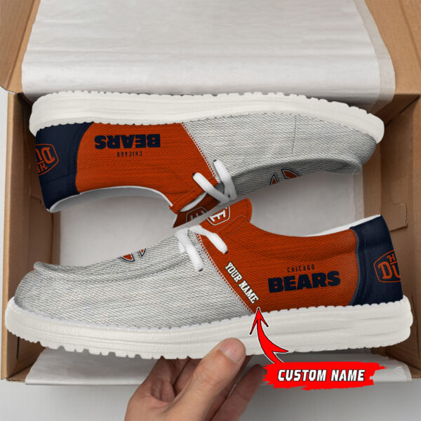 Tubopro Chicago Bears Personalized Hey Dude Shoes For Men And Women - Image 2