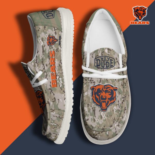 Tubopro Chicago Bears Personalized Hey Dude Shoes For Men And Women