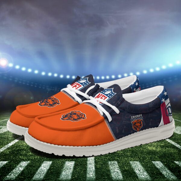 Tubopro Chicago Bears Personalized Hey Dude Shoes For Men And Women - Image 3