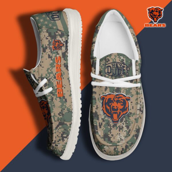 Tubopro Chicago Bears Personalized Hey Dude Shoes For Men And Women
