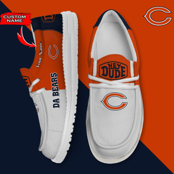 Tubopro Chicago Bears Personalized Hey Dude Shoes For Men And Women
