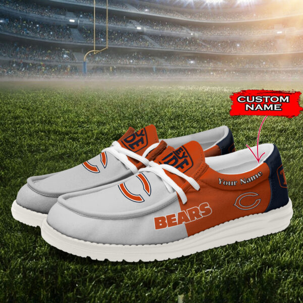 Tubopro Chicago Bears Personalized Hey Dude Shoes For Men And Women - Image 2