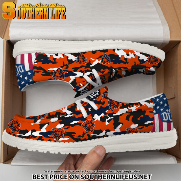 Tubopro Chicago Bears Personalized Hey Dude Shoes For Men And Women - Image 4