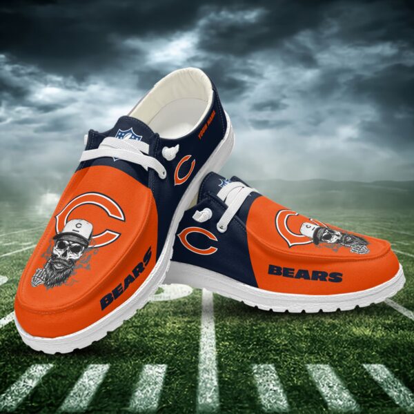 Tubopro Chicago Bears Personalized Hey Dude Shoes For Men And Women