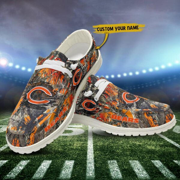 Tubopro Chicago Bears Personalized Hey Dude Shoes For Men And Women