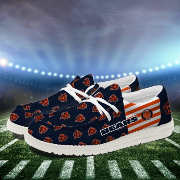 Tubopro Chicago Bears Personalized Hey Dude Shoes For Men And Women - Image 3