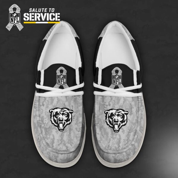 Tubopro Chicago Bears Personalized Hey Dude Shoes For Men And Women - Image 5
