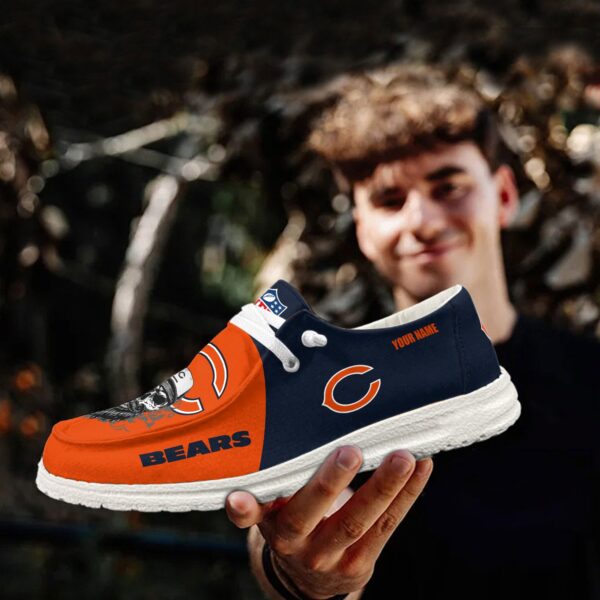 Tubopro Chicago Bears Personalized Hey Dude Shoes For Men And Women - Image 5
