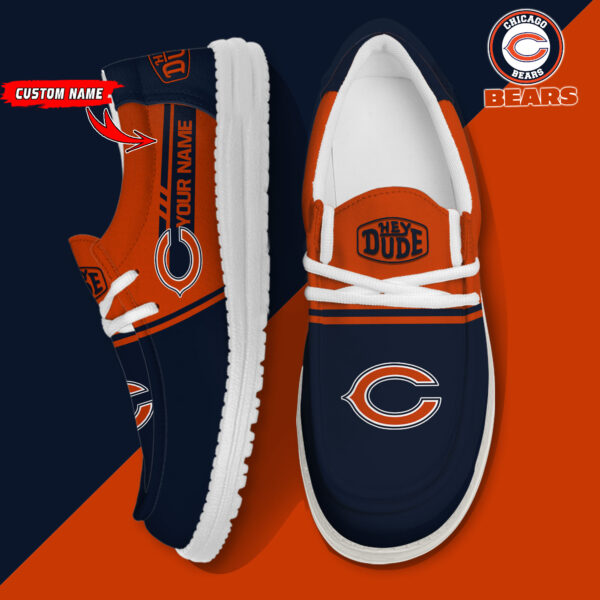 Tubopro Chicago Bears Personalized Hey Dude Shoes For Men And Women