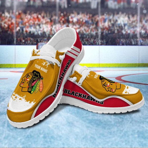 Tubopro Chicago Blackhawks Hey Dude Shoes For Men And Women