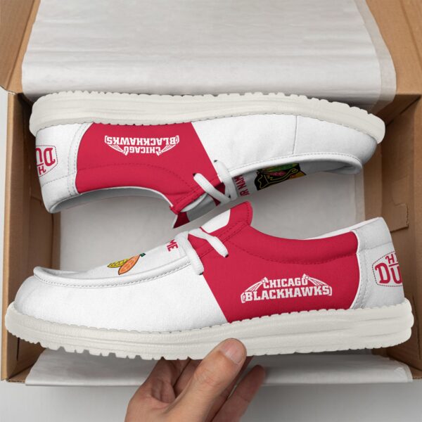 Tubopro Chicago Blackhawks Personalized Hey Dude Shoes For Men And Women