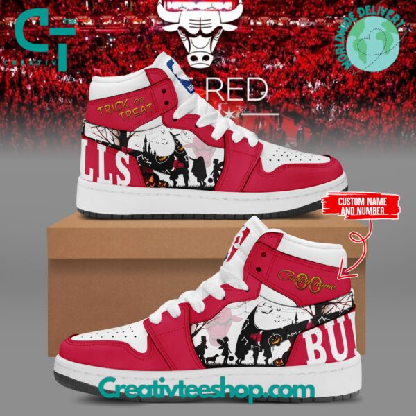 Tubopro Chicago Bulls AJ1 High Sneakers Shoes For Men And Women