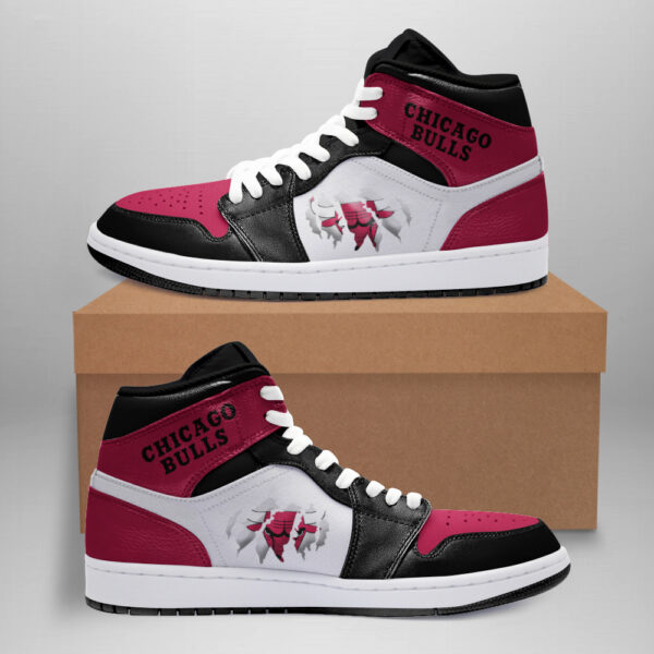 Tubopro Chicago Bulls AJ1 High Sneakers Shoes For Men And Women