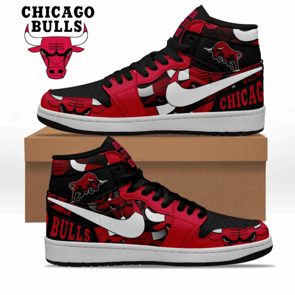 Tubopro Chicago Bulls AJ1 High Sneakers Shoes For Men And Women