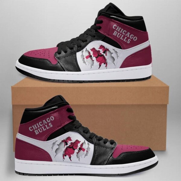 Tubopro Chicago Bulls NBA AJ1 High Sneakers Shoes For Men And Women