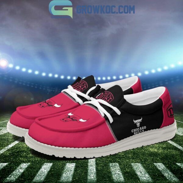 Tubopro Chicago Bulls Personalized Hey Dude Shoes For Men And Women - Image 4