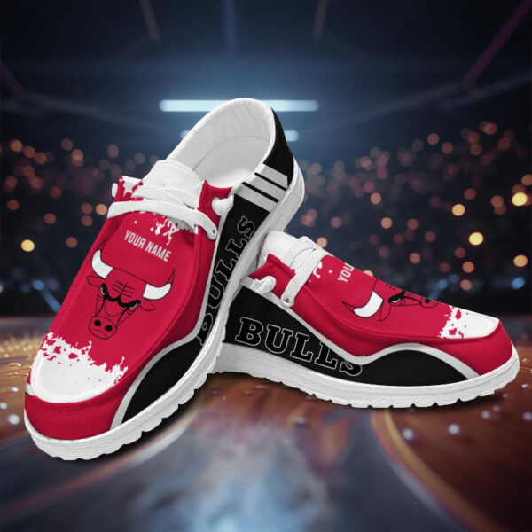Tubopro Chicago Bullss Hey Dude Shoes For Men And Women