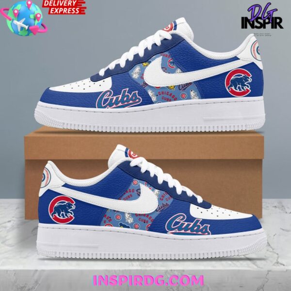 Tubopro Chicago Cubs Air Low-Top Sneakers Shoes For Men And Women - Image 4
