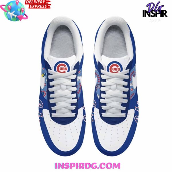Tubopro Chicago Cubs Air Low-Top Sneakers Shoes For Men And Women - Image 2