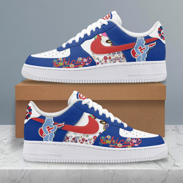 Tubopro Chicago Cubs Air Low-Top Sneakers Shoes For Men And Women - Image 4