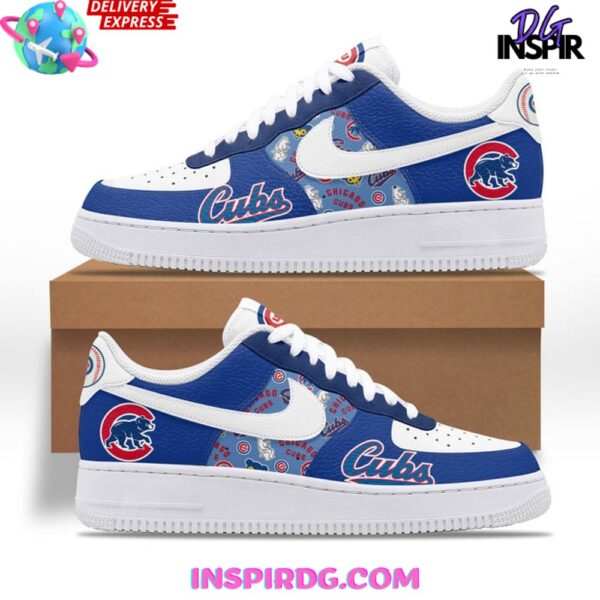 Tubopro Chicago Cubs Air Low-Top Sneakers Shoes For Men And Women - Image 5