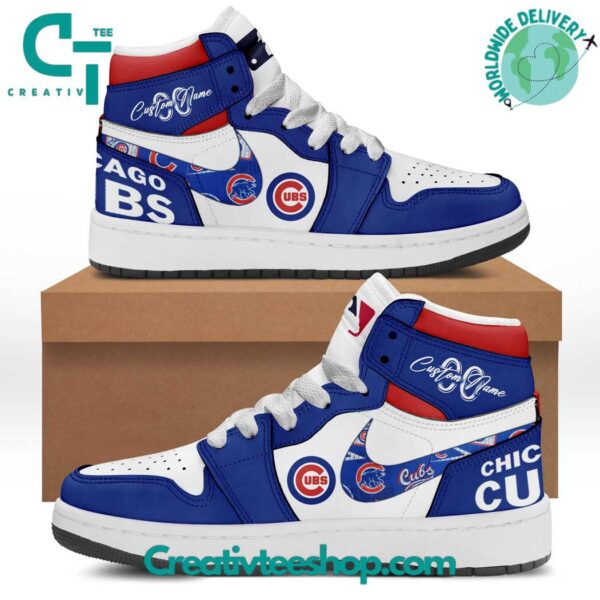 Tubopro Chicago Cubs AJ1 High Sneakers Shoes For Men And Women