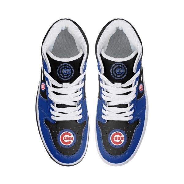 Tubopro Chicago Cubs AJ1 High Sneakers Shoes For Men And Women - Image 3