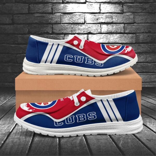 Tubopro Chicago Cubs Hey Dude Shoes For Men And Women - Image 5