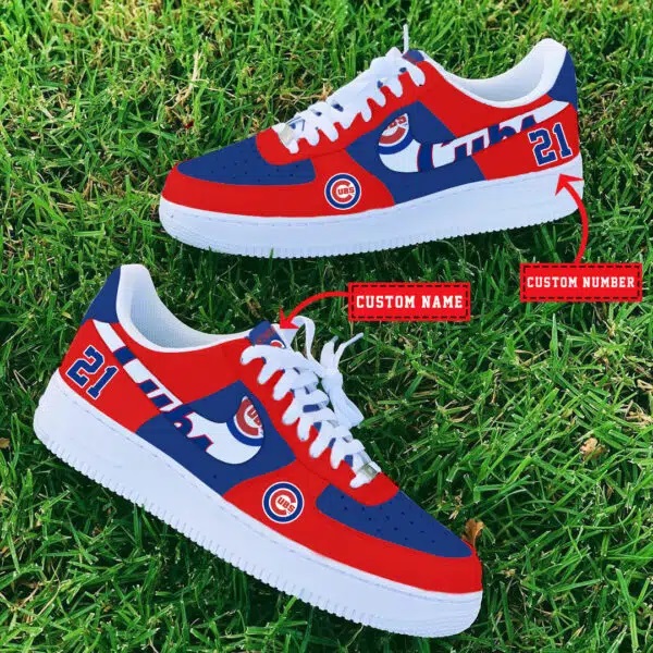 Tubopro Chicago Cubs MLB Air Low-Top Sneakers Shoes For Men And Women