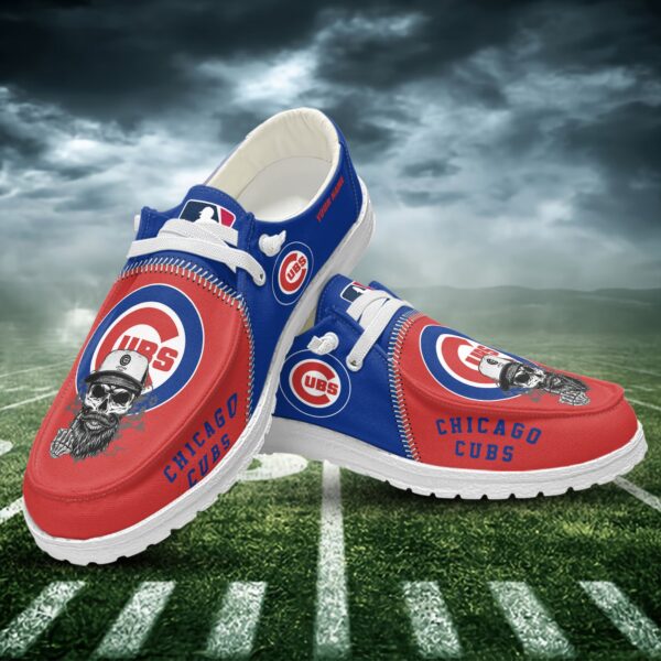 Tubopro Chicago Cubs Personalized Hey Dude Shoes For Men And Women
