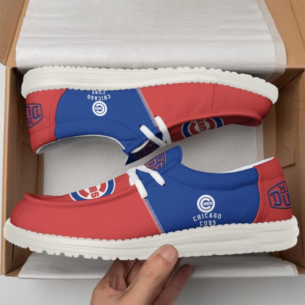 Tubopro Chicago Cubs Personalized Hey Dude Shoes For Men And Women - Image 3