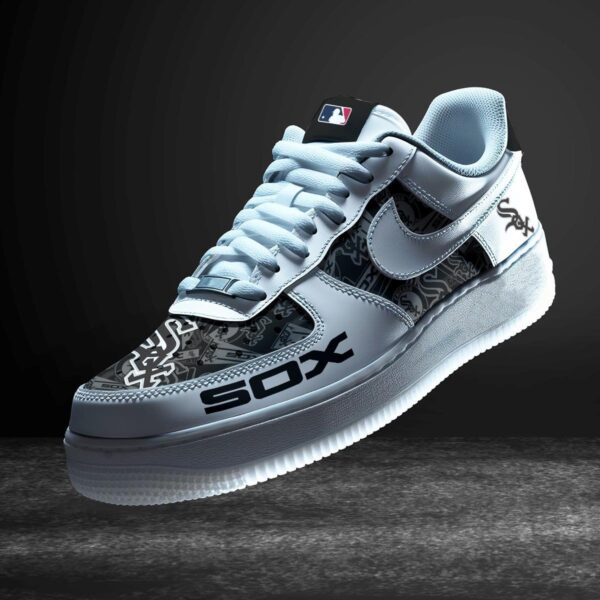 Tubopro Chicago White Sox Air Low-Top Sneakers Shoes For Men And Women