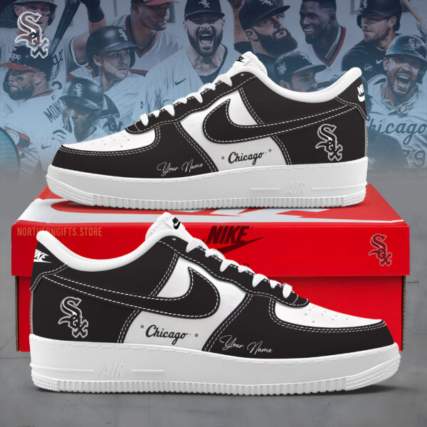 Tubopro Chicago White Sox Air Low-Top Sneakers Shoes For Men And Women