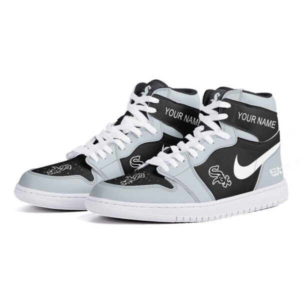 Tubopro Chicago White Sox AJ1 High Sneakers Shoes For Men And Women