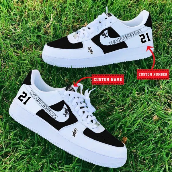 Tubopro Chicago White Sox MLB Air Low-Top Sneakers Shoes For Men And Women