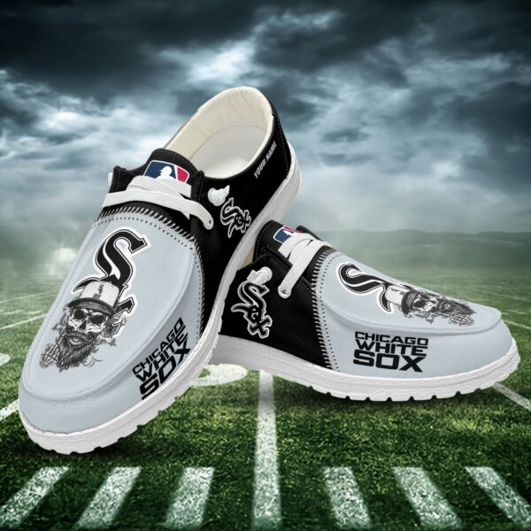 Tubopro Chicago White Sox Personalized Hey Dude Shoes For Men And Women