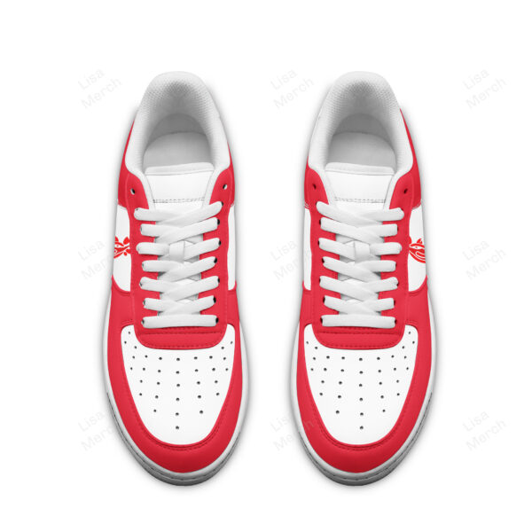 Tubopro Chick-Fil-A Air Low-Top Sneakers Shoes For Men And Women - Image 2