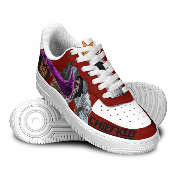 Tubopro Chief Keef Air Low-Top Sneakers Shoes For Men And Women - Image 2