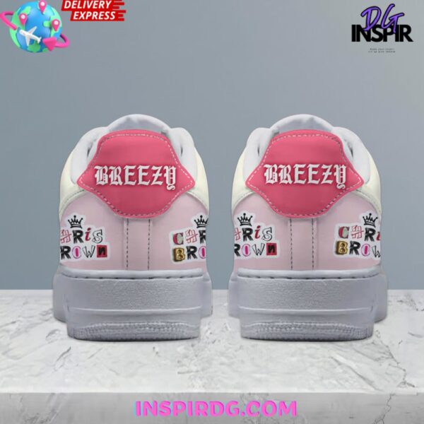 Tubopro Chris Brown Air Low-Top Sneakers Shoes For Men And Women - Image 3