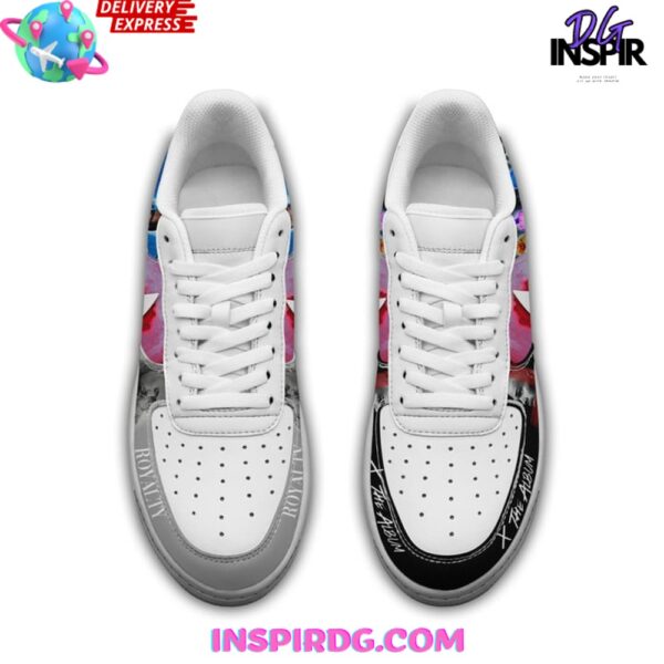 Tubopro Chris Brown Air Low-Top Sneakers Shoes For Men And Women - Image 2